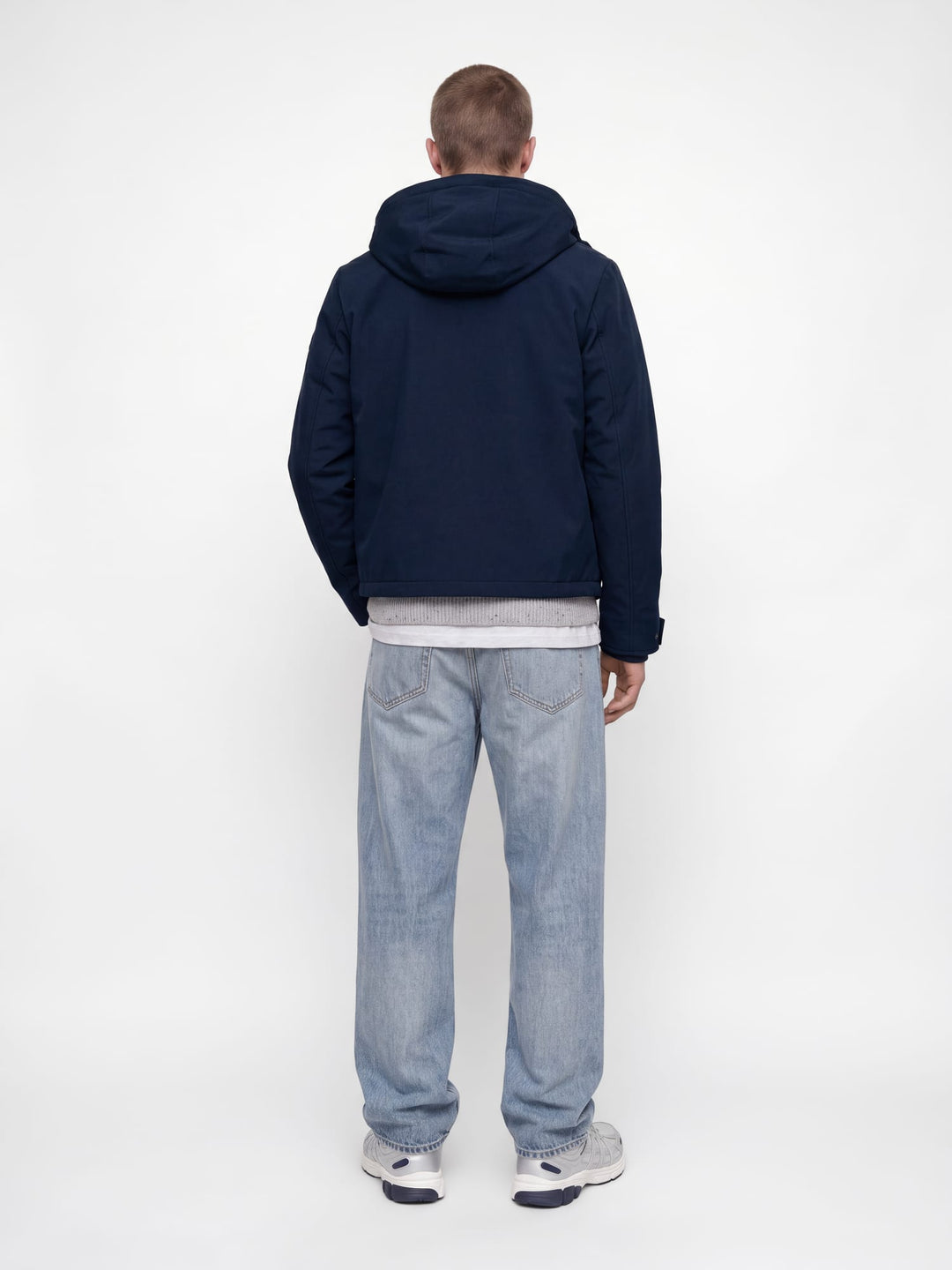 Jack &amp; Jones 12298741 clark winterjas navy – heren