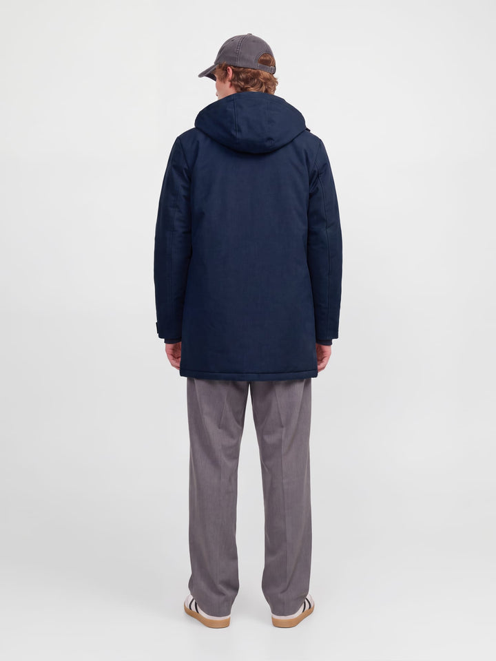 Jack &amp; Jones 12298732 Clark winterjas navy – heren