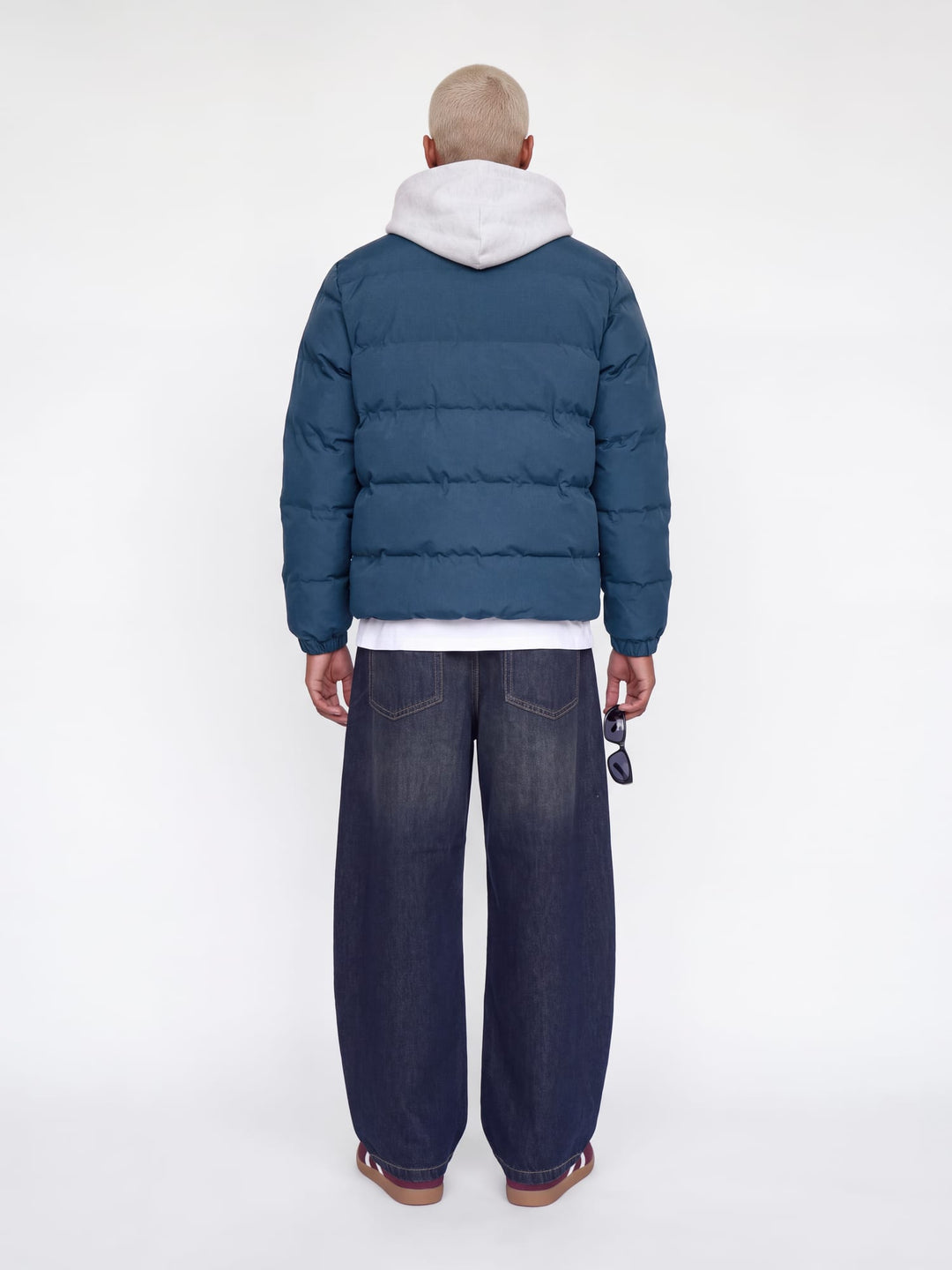 Jack &amp; Jones 12298804 sage winterjas navy – heren