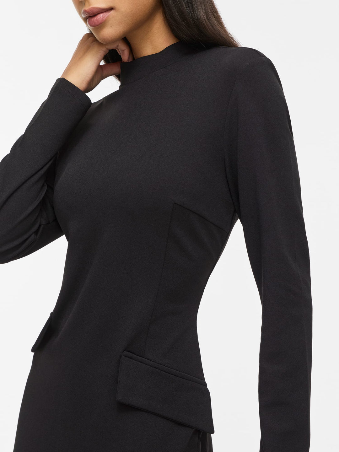 Vila 14122809 clara jurk maxi dames zwart