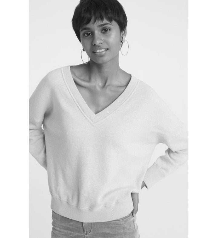 YAYA Women 01-109104-601 sweater dames geel