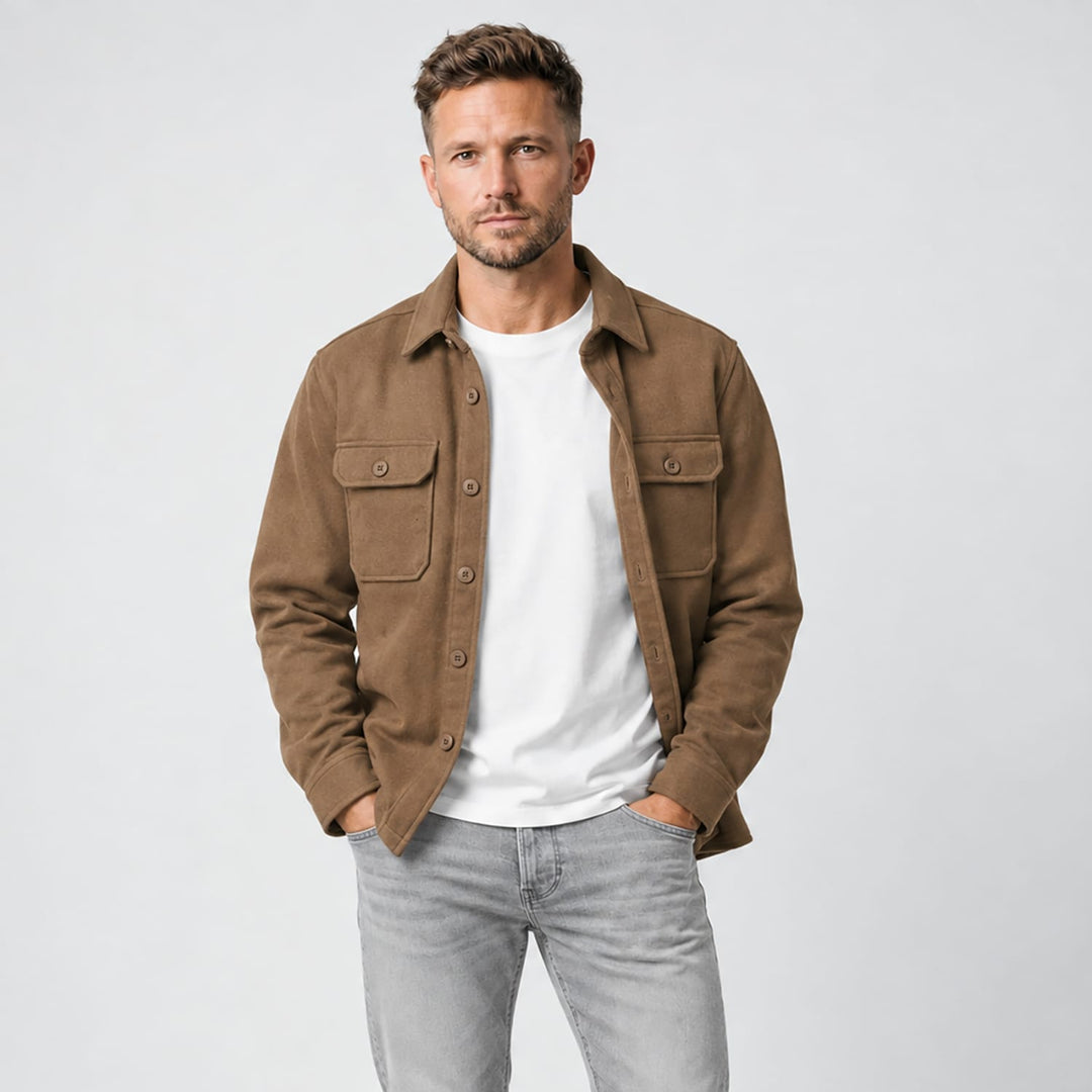Cars men 67597 overhemd l/m cognac – heren