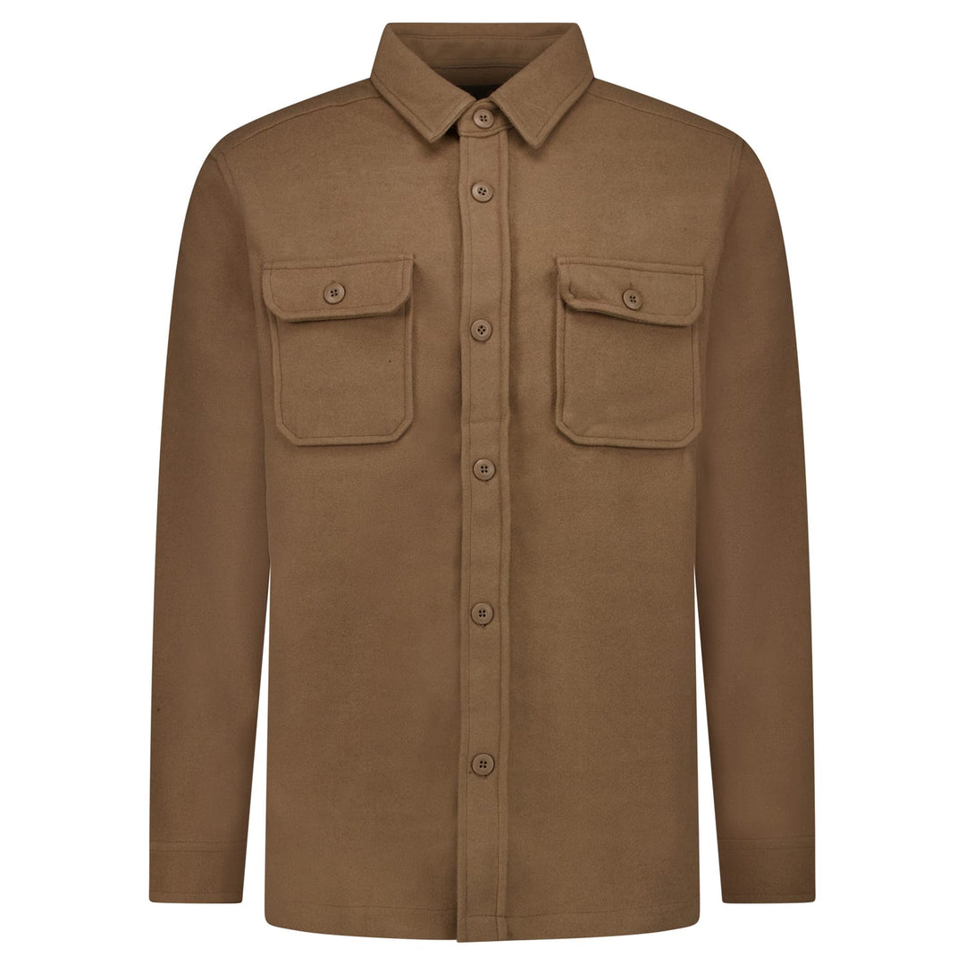 Cars men 67597 overhemd l/m cognac – heren