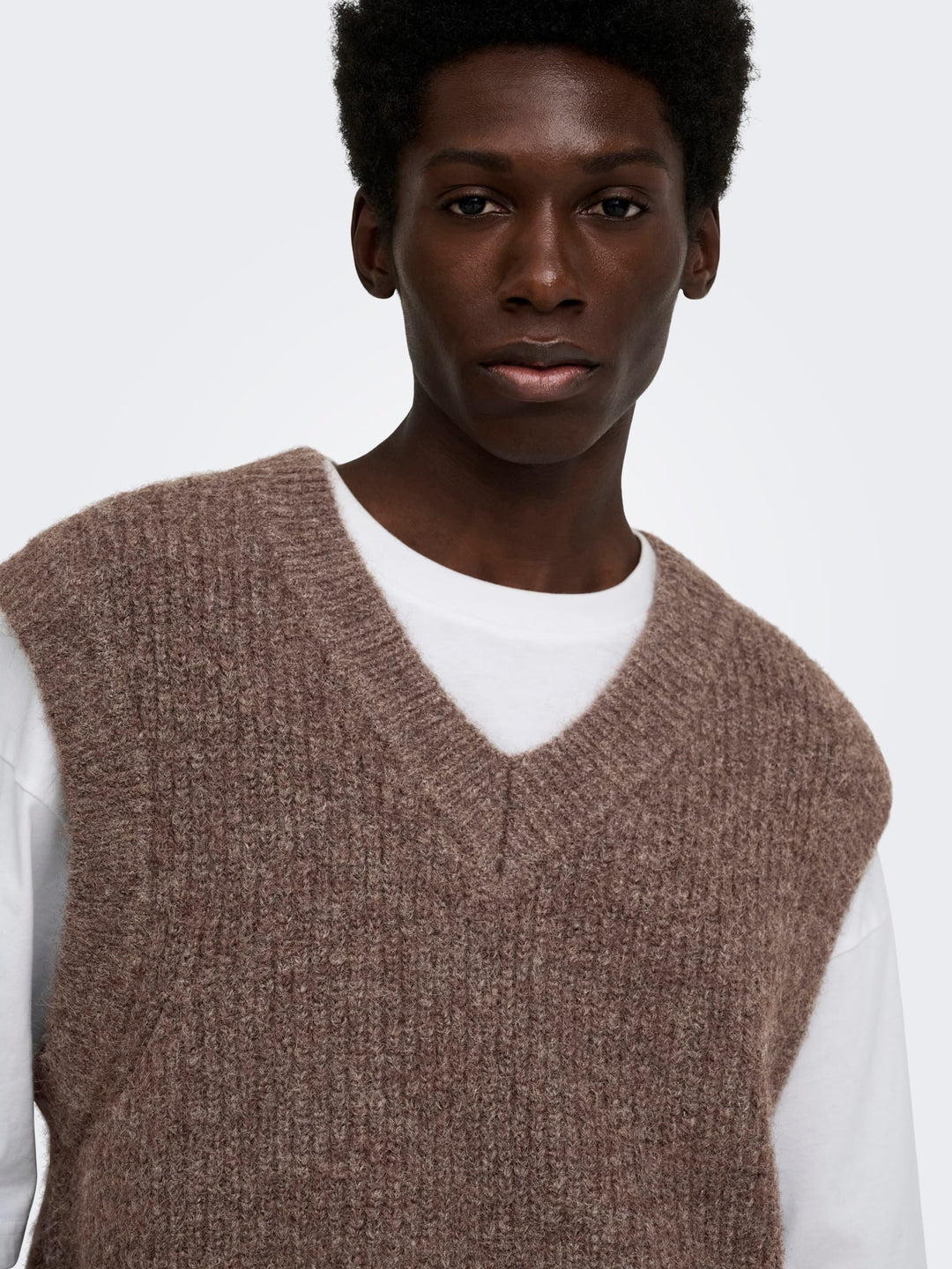 ONLY &amp; SONS 22037314 Troy spencer heren bruin melee