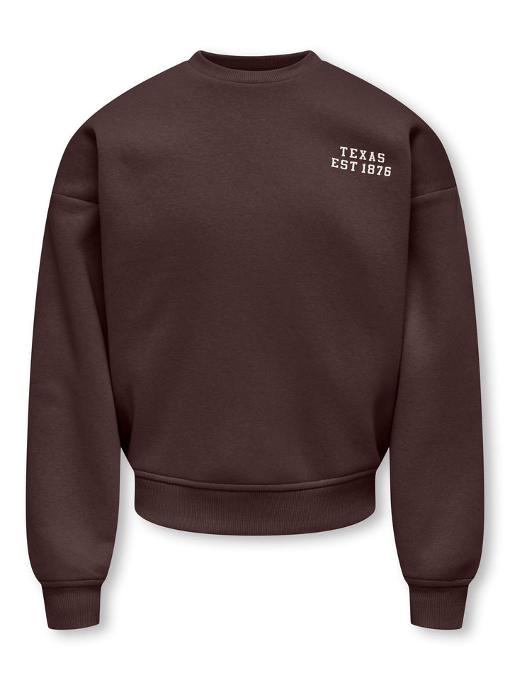 kids only 15380034 Sweat bruin – sweater meisjes
