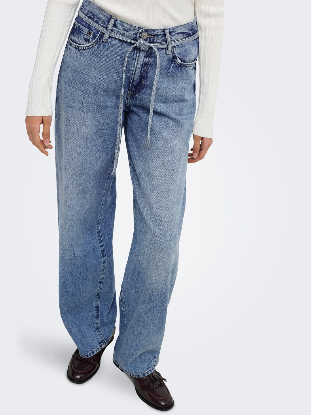 Only 15325796 Gianna jeans regular-straight fit dames blue denim - L30