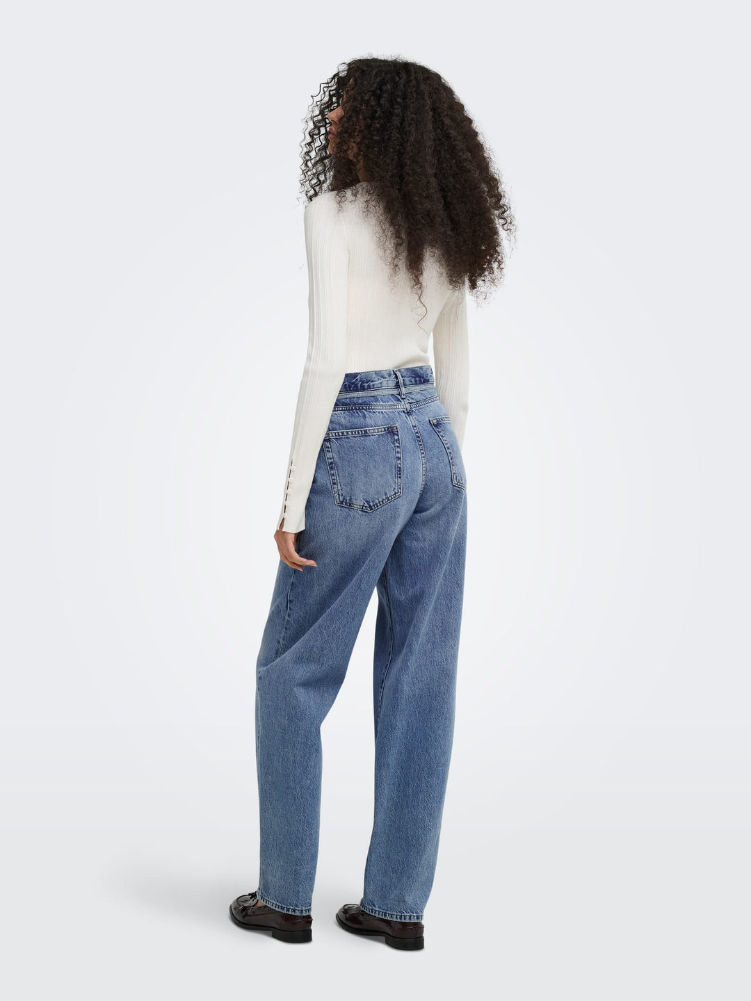Only 15325796 Gianna jeans regular-straight fit dames blue denim - L30