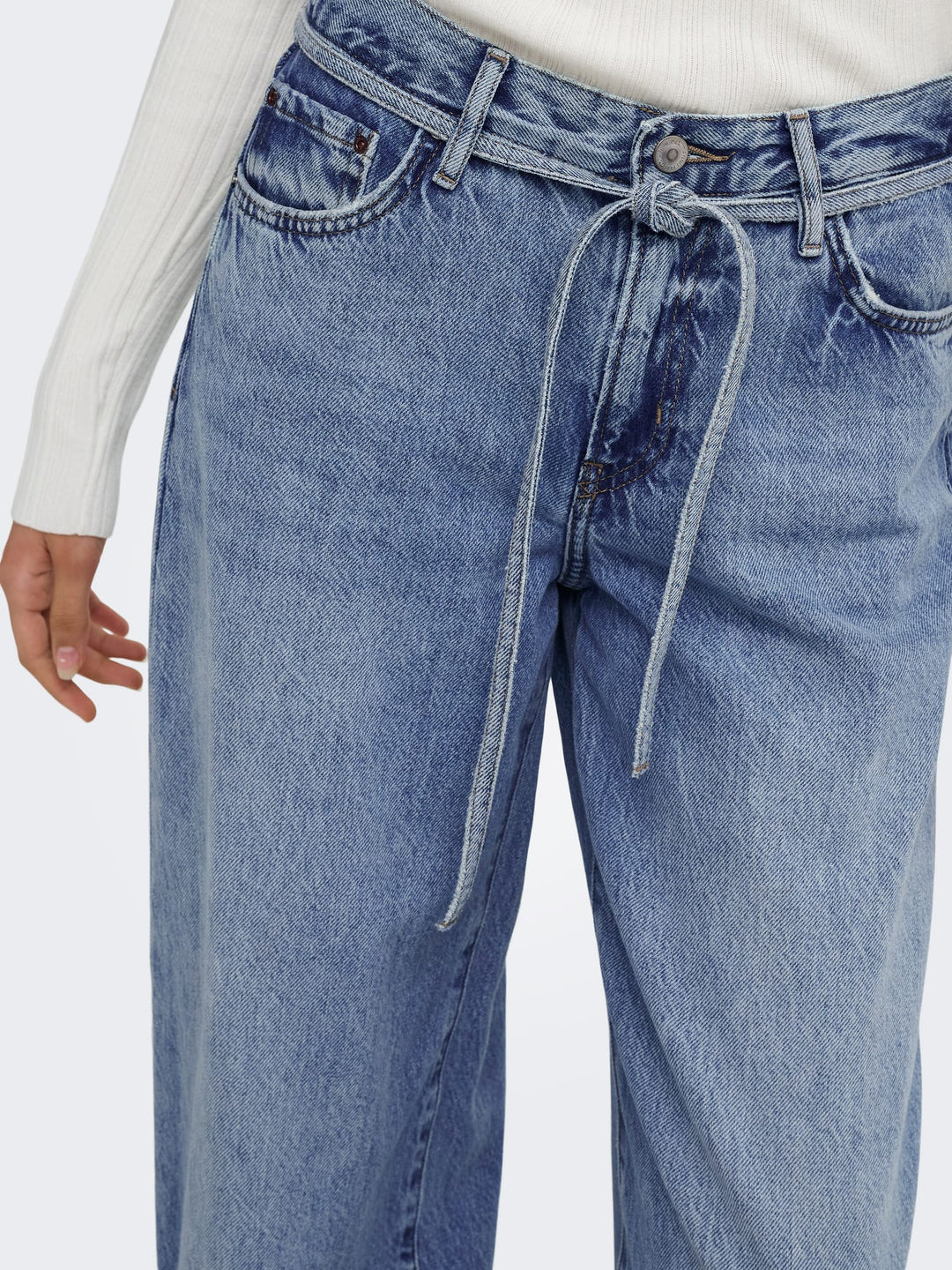 Only 15325796 Gianna jeans regular-straight fit dames blue denim - L30