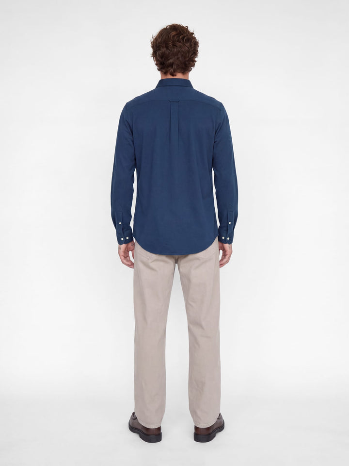 Jack &amp; Jones 12284463 Blake overhemd l/m navy – heren