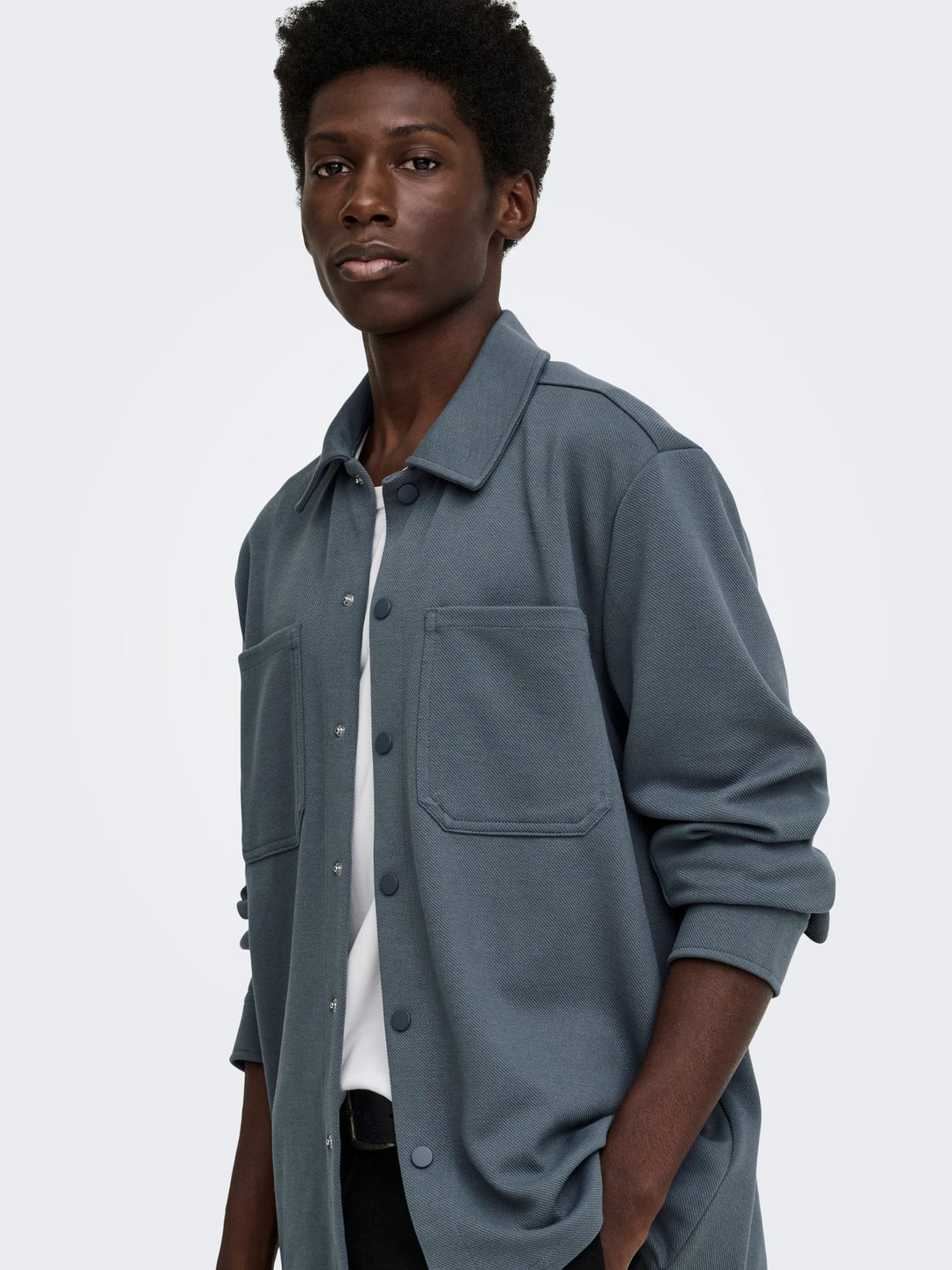 ONLY &amp; SONS 22038909 Newkodyl overhemd antraciet – heren