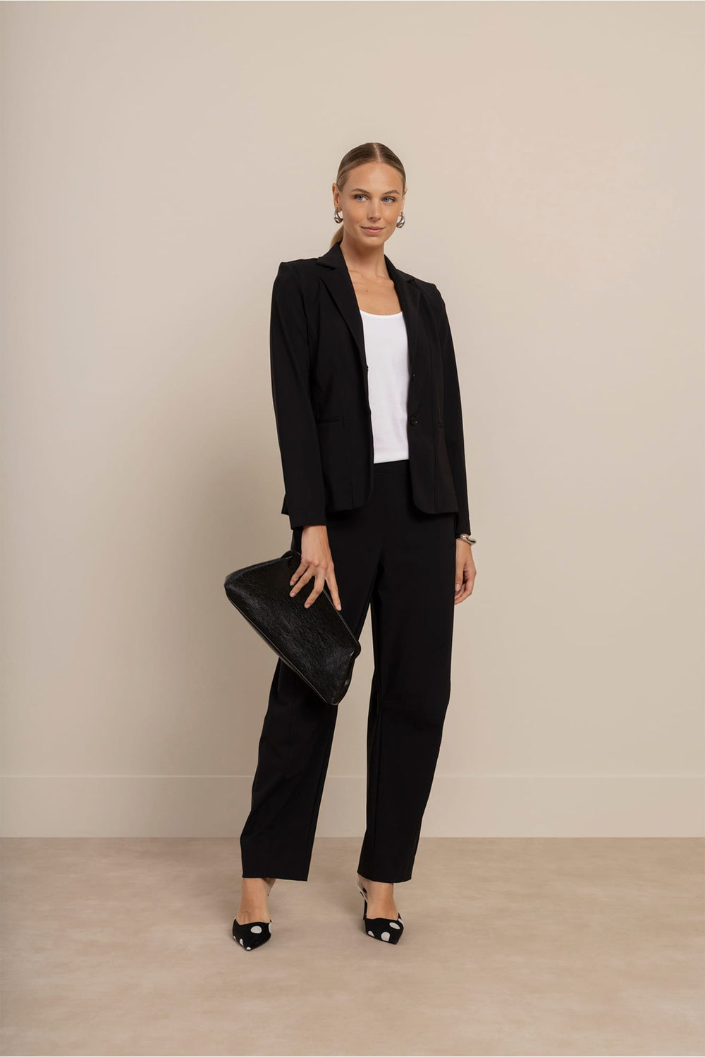 Studio Anneloes 94859 Elin blazer dames zwart