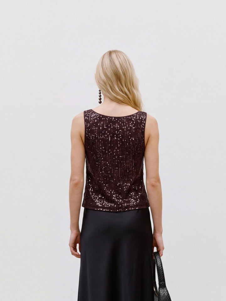 VERO MODA 10352990 Christina singlet bruin