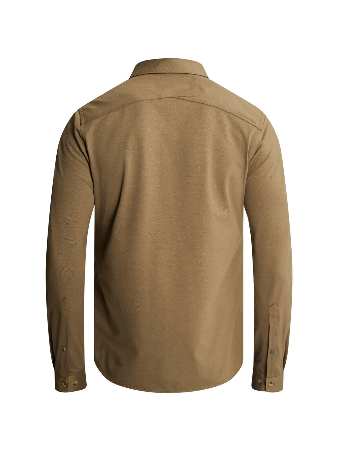 Cast Iron CSI2609220 overhemd l/m heren taupe