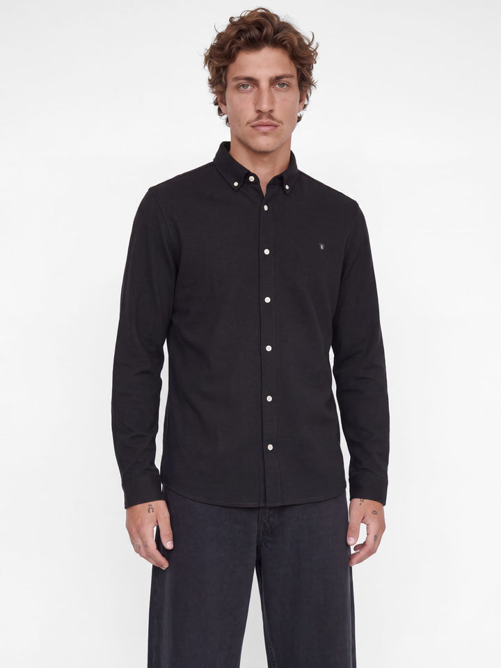Jack &amp; Jones 12284463 Blake overhemd l/m bruin – heren
