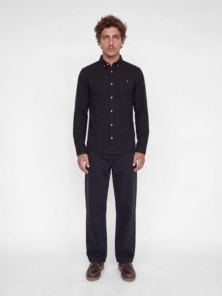 Jack &amp; Jones 12284463 Blake overhemd l/m bruin – heren