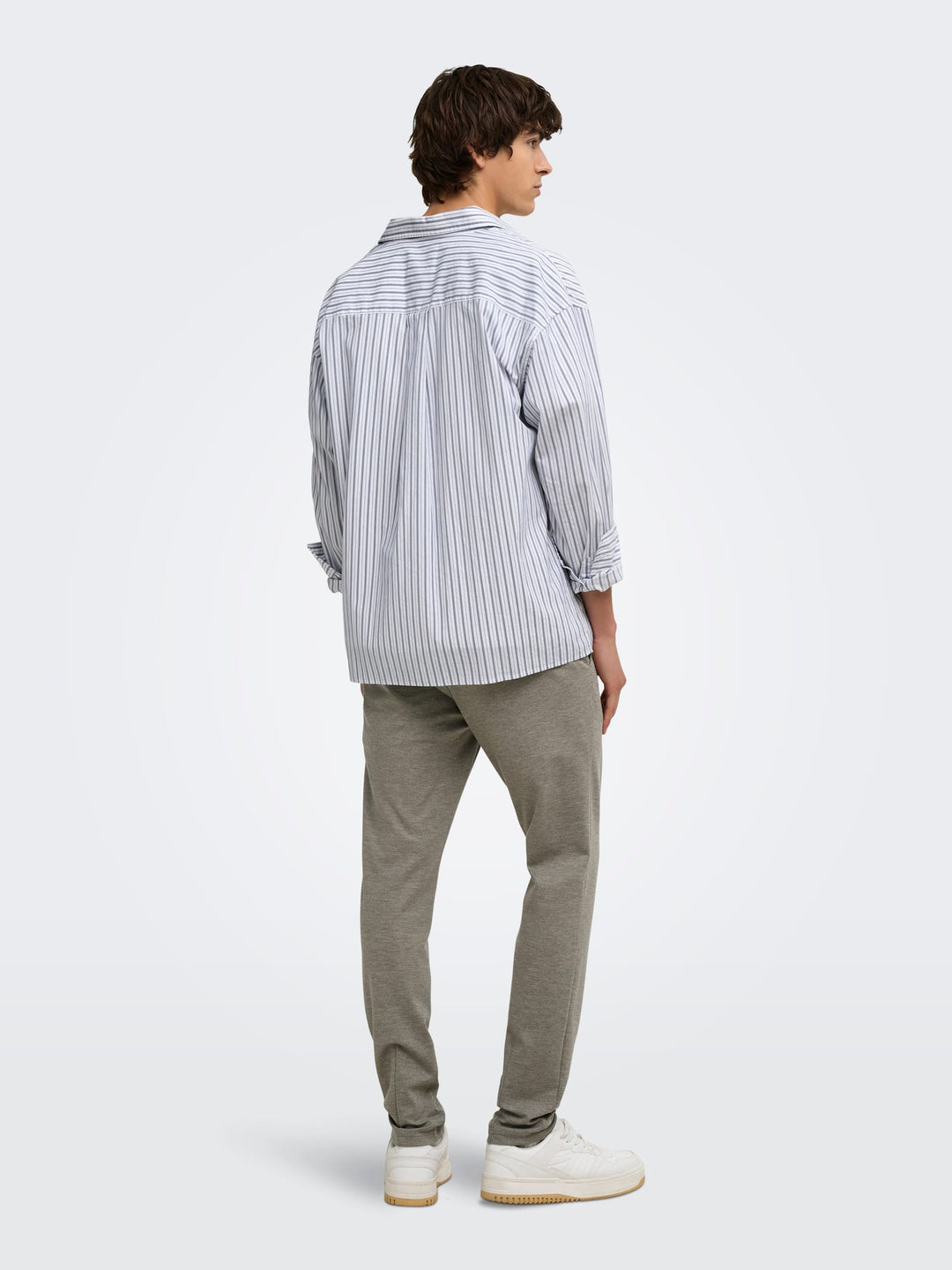 ONLY &amp; SONS 22040689 Mark lange broek taupe – heren - L34