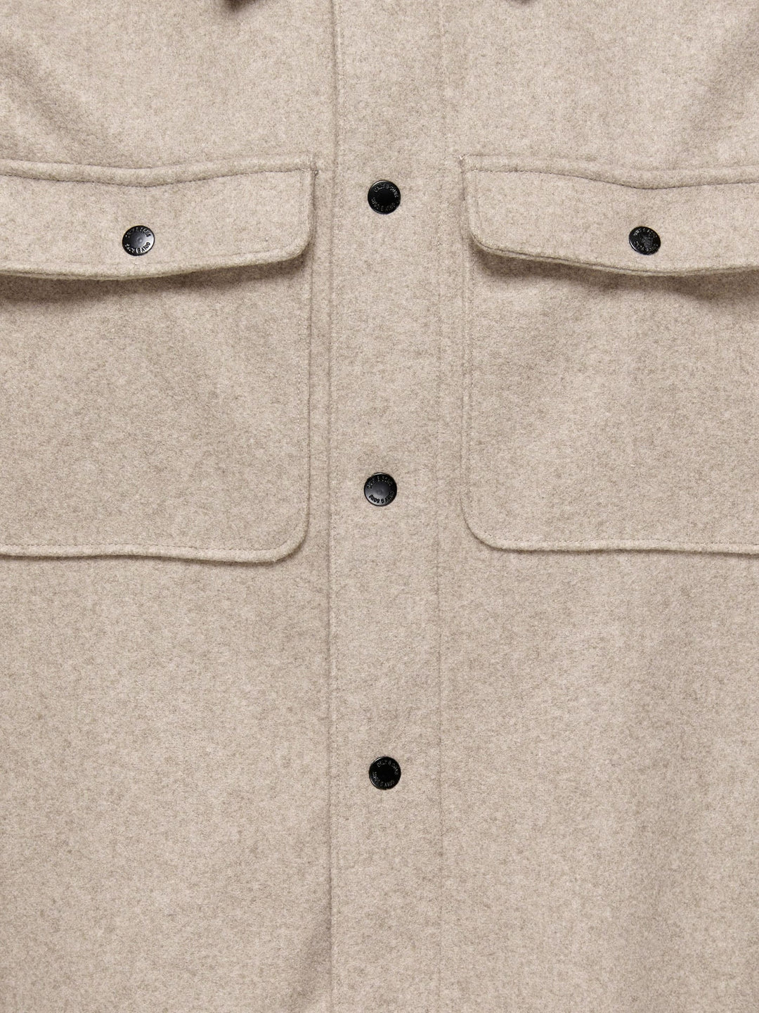 ONLY &amp; SONS 22023564 Ash overhemd l/m licht bruin – heren