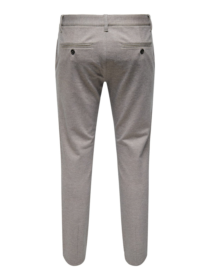 ONLY &amp; SONS 22022912 Mark lange broek taupe – heren - L34