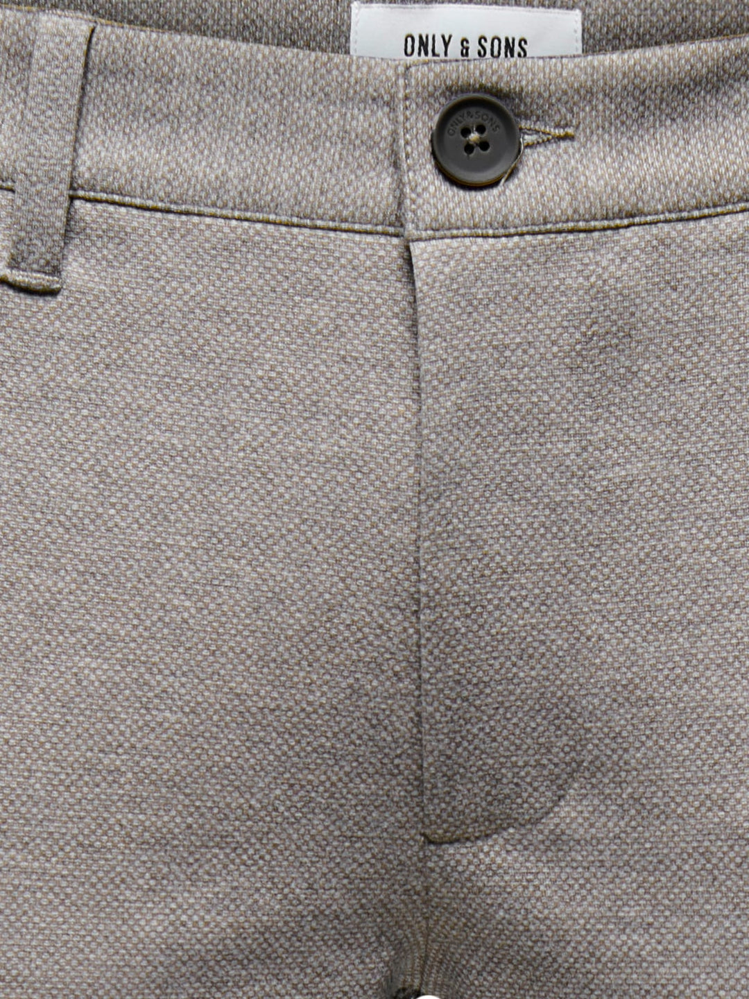 ONLY &amp; SONS 22022912 Mark lange broek taupe – heren - L34