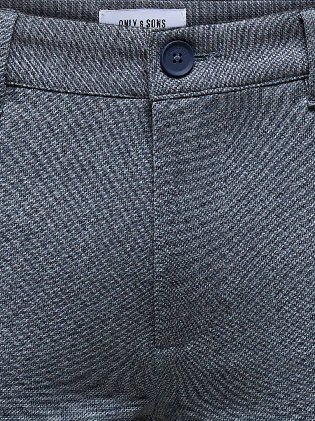 ONLY &amp; SONS 22030256 mark lange broek blauw dessin – heren - L32