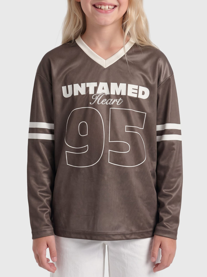 kids only 15392103 lulu top bruin – meisjes