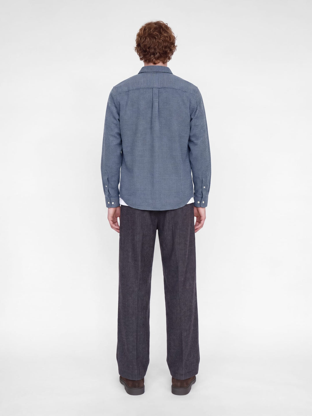 Jack &amp; Jones 12305791 Stanley overhemd l/m heren blauw dessin