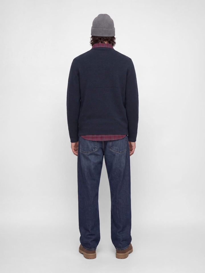 Jack &amp; Jones 12305686 Wesley trui navy – heren