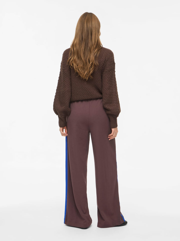 Vila 14114455 Clua lange broek taupe
