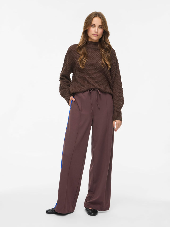 Vila 14114455 Clua lange broek taupe