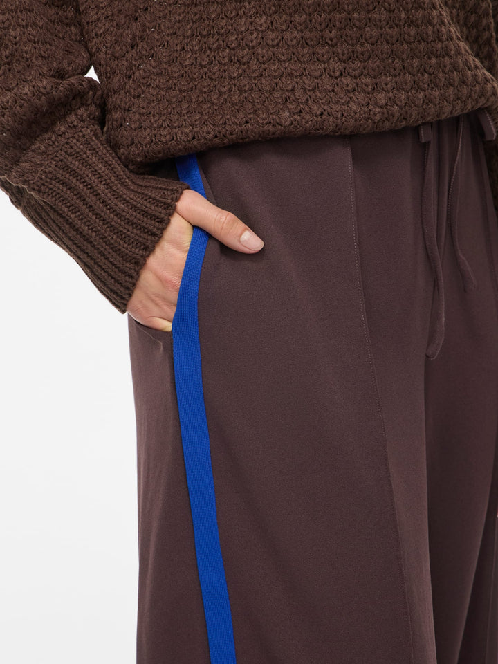 Vila 14114455 Clua lange broek taupe