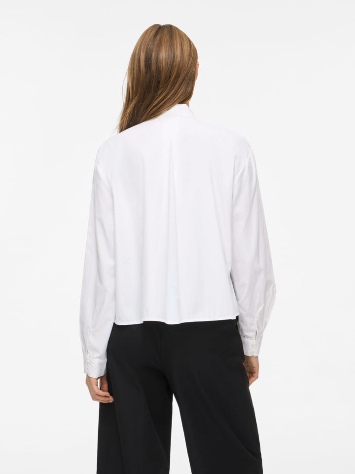 Vila 14118660 Bowa blouse l/m dames wit