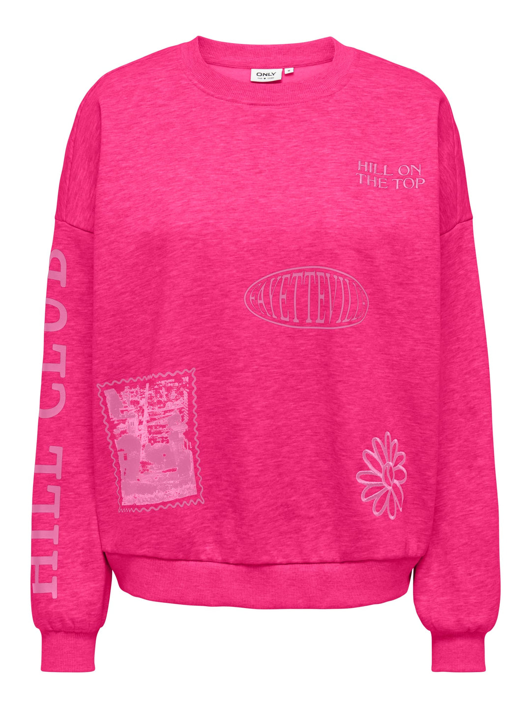 Only 15390772 Lyn sweater dames roze
