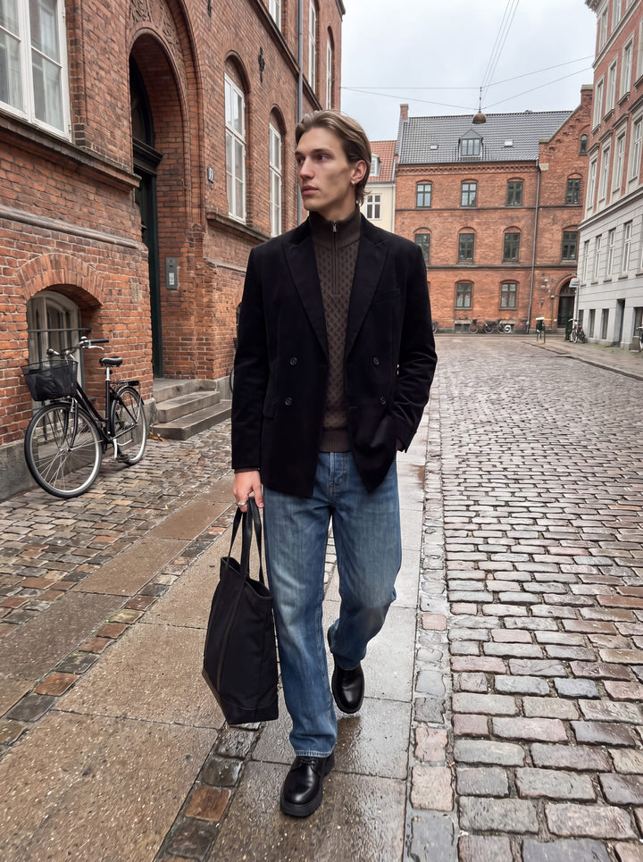 Jack &amp; Jones 12299947 Blucallum trui bruin melee – heren
