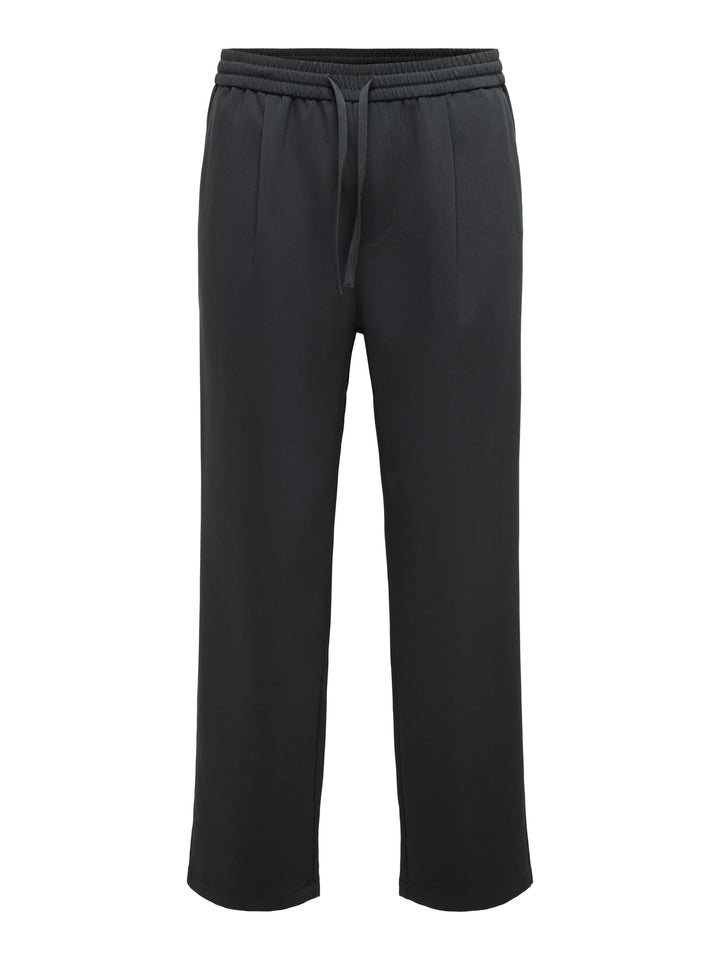 ONLY &amp; SONS ONSWILL 0292 LOOSE STRING PANT FRML NOOS zwart – heren