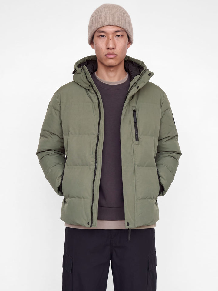 Jack &amp; Jones 12299845 trace winterjas heren olijf