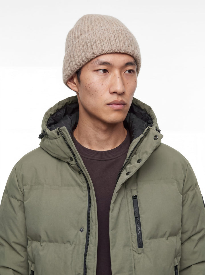 Jack &amp; Jones 12299845 trace winterjas heren olijf
