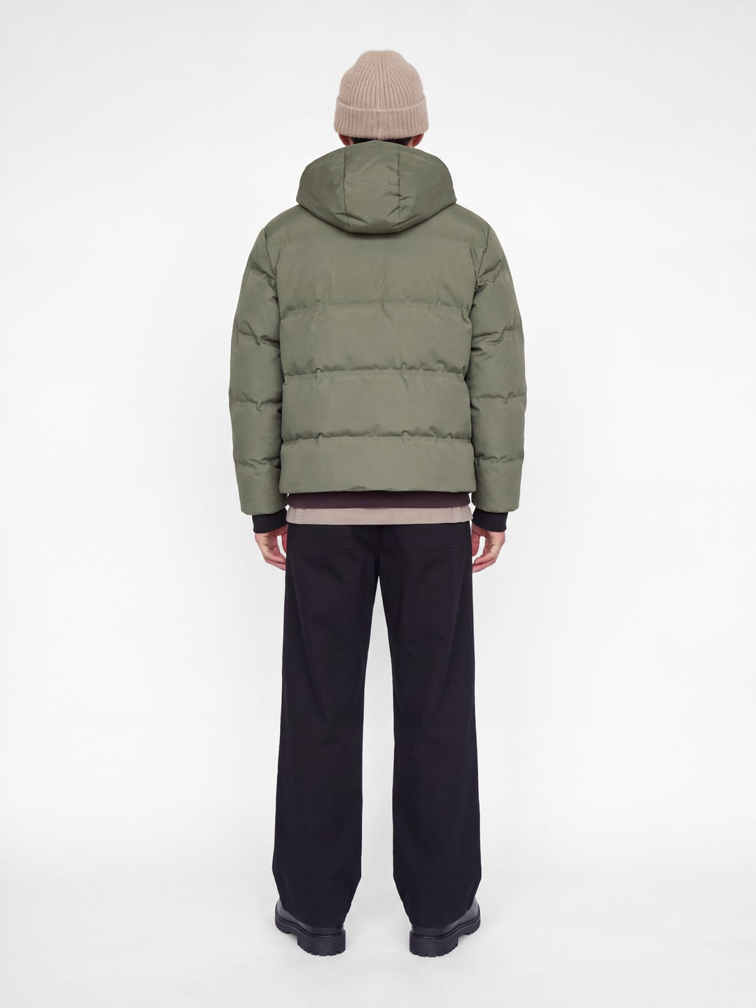 Jack &amp; Jones 12299845 trace winterjas heren olijf