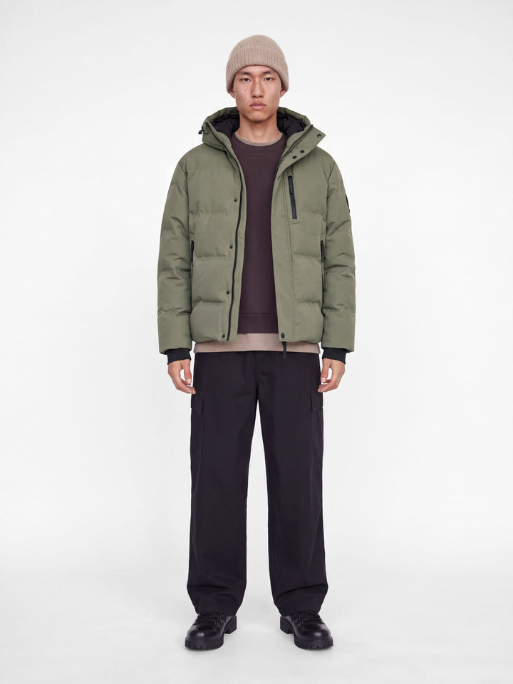 Jack &amp; Jones 12299845 trace winterjas heren olijf