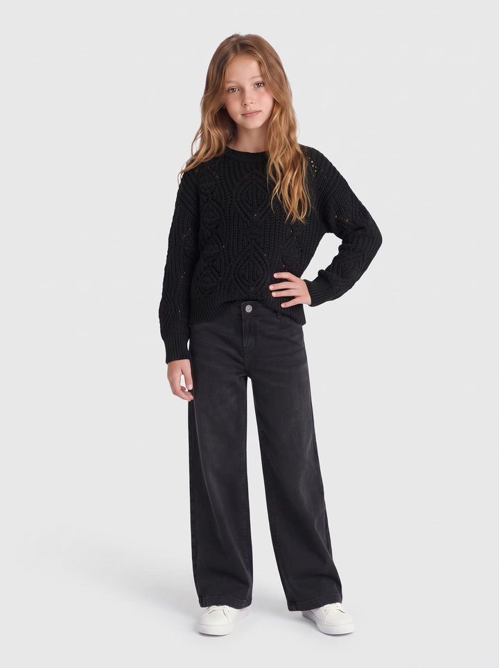 kids only 15326294 Rosetta trui zwart