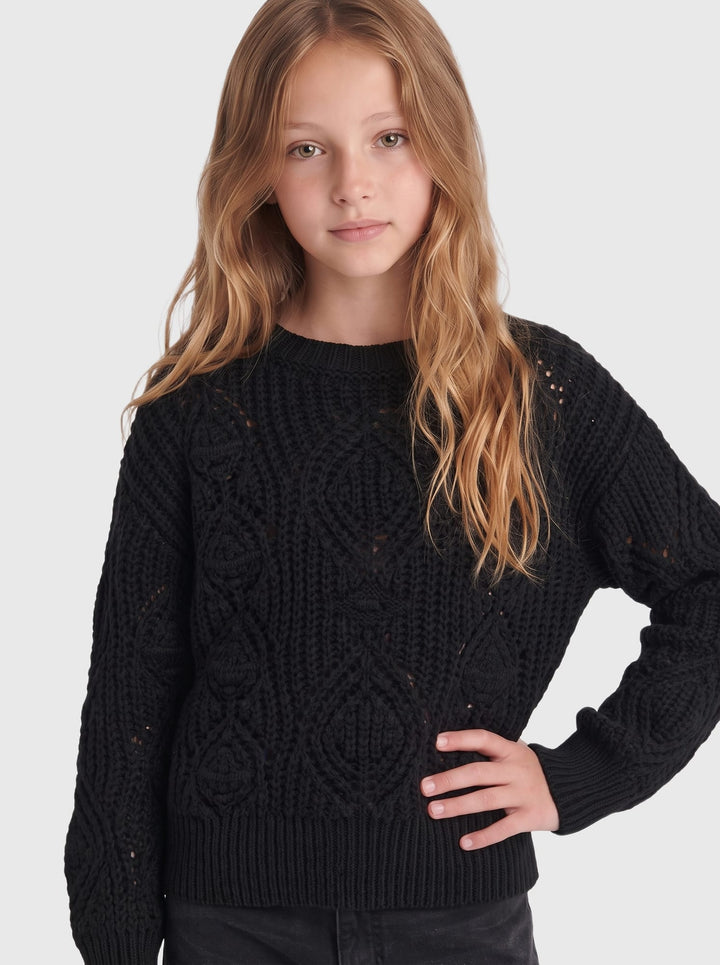 kids only 15326294 Rosetta trui zwart