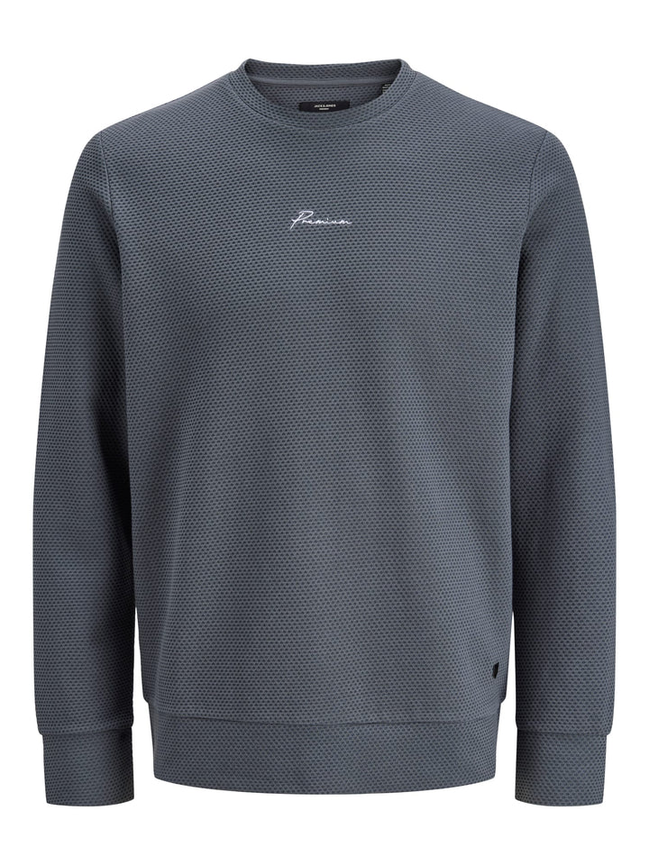 Jack &amp; Jones 12177126 BLAFRANCO sweater antraciet – heren