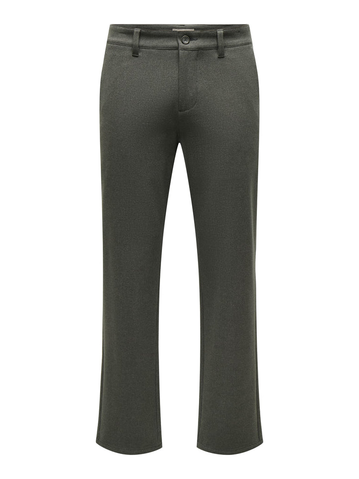 ONLY &amp; SONS 22040087 Mark lange broek grijs – heren
