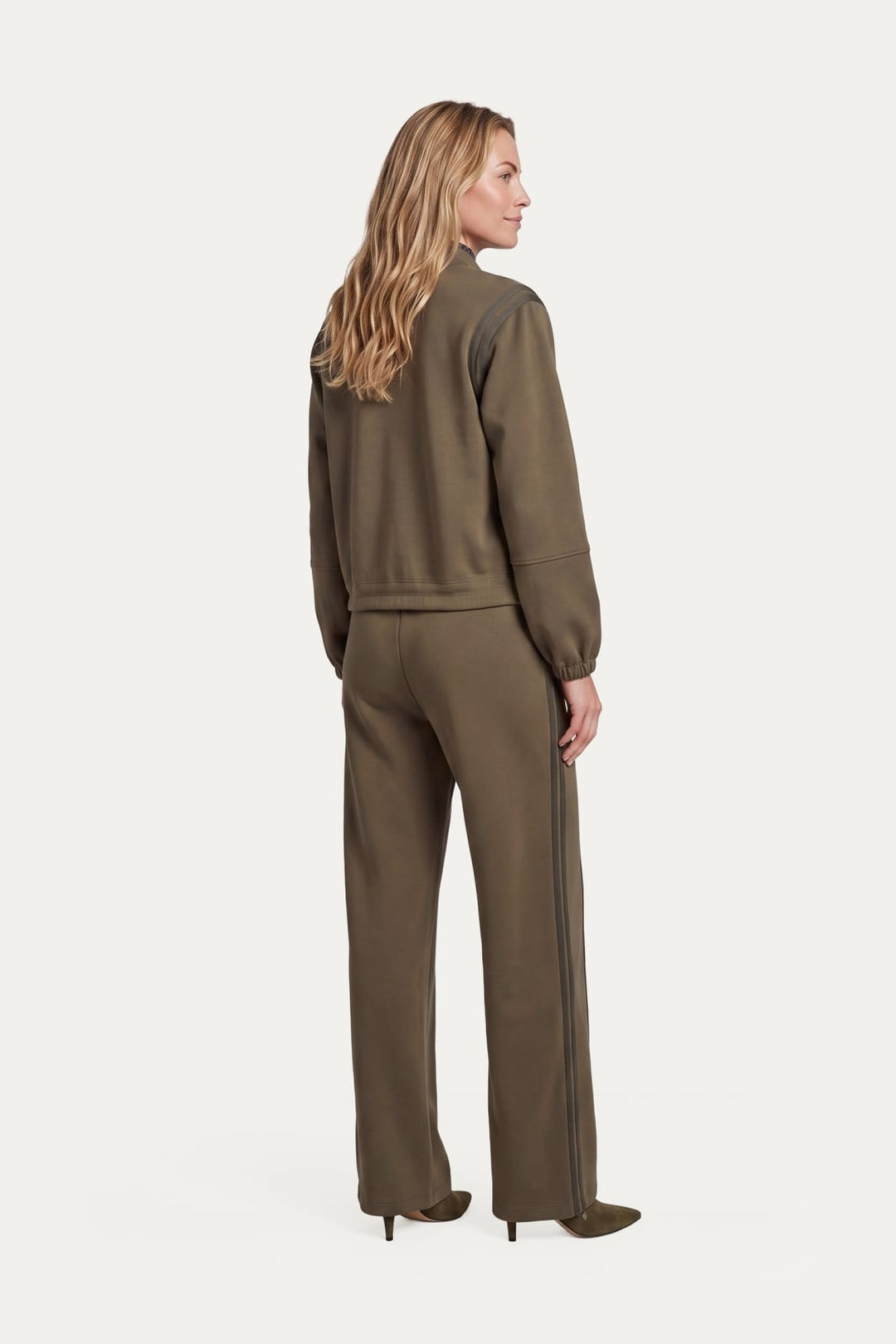 G-Maxx 26WZG26 lange broek dames olijf