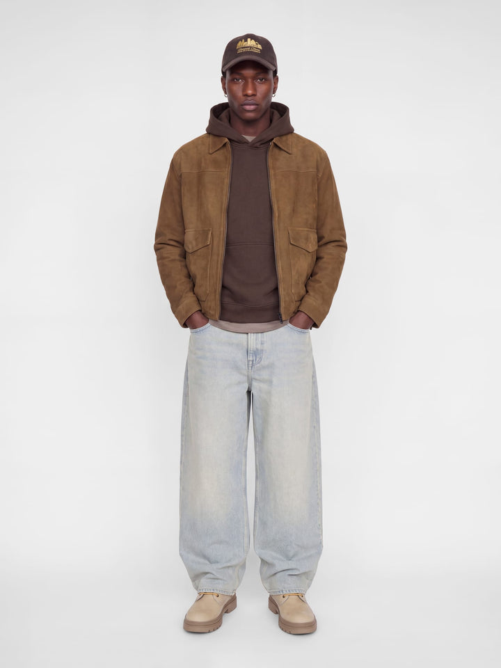 Jack &amp; Jones 12305616 Frediriksberg sweater bruin – heren