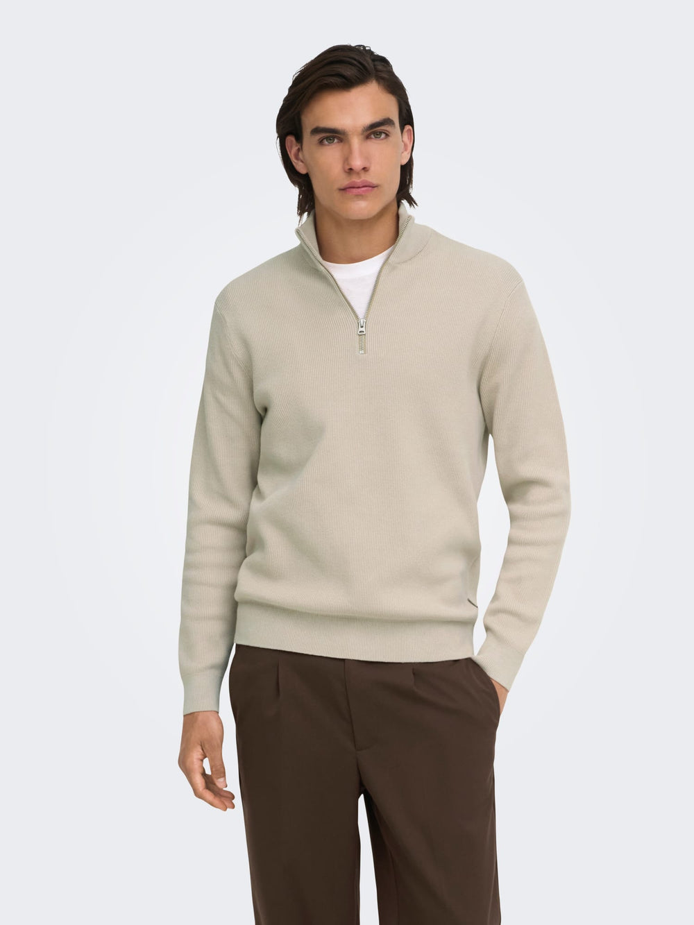 ONLY & SONS 22023210 Phil trui zand – heren