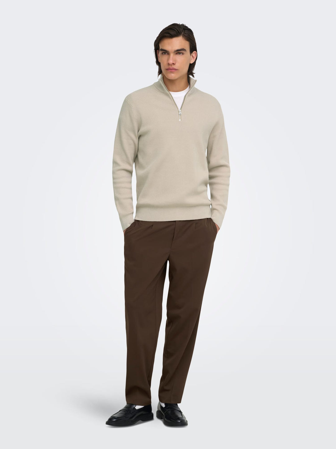ONLY &amp; SONS 22023210 Phil trui zand – heren