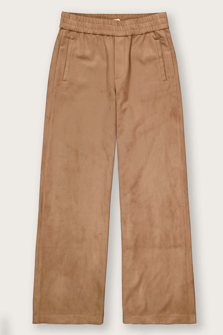 Garcia woman U260116 lange broek camel – dames