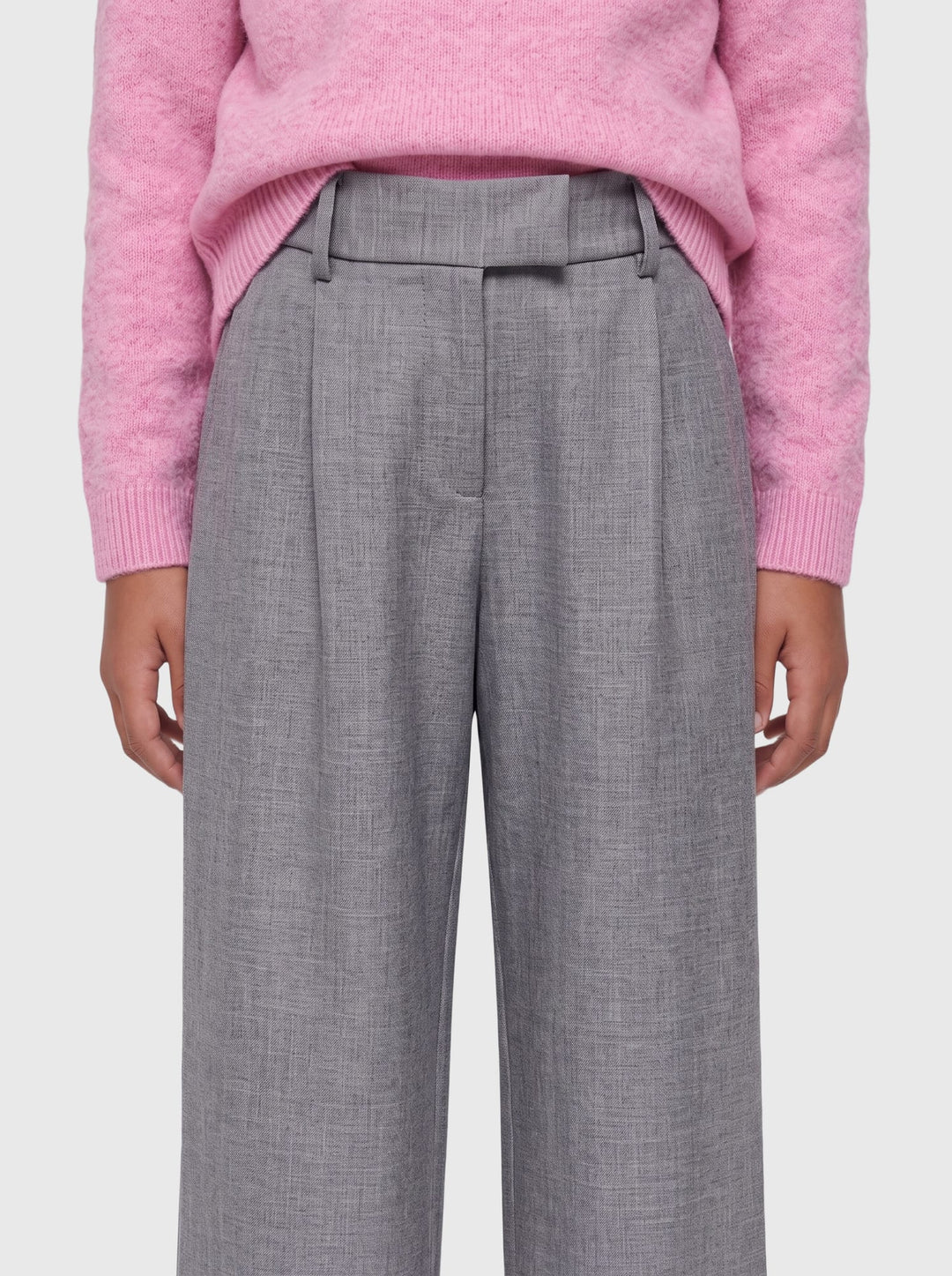 kids only 15377421 Linda lange broek grijs melee – meisjes