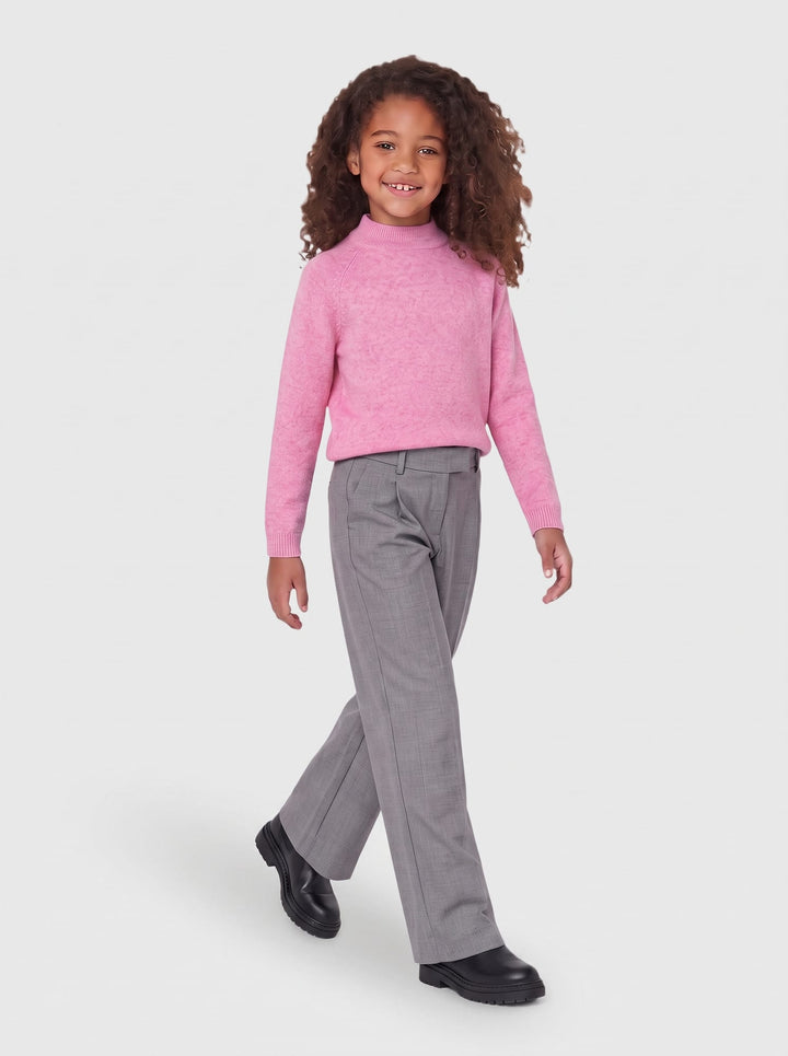 kids only 15377421 Linda lange broek grijs melee – meisjes