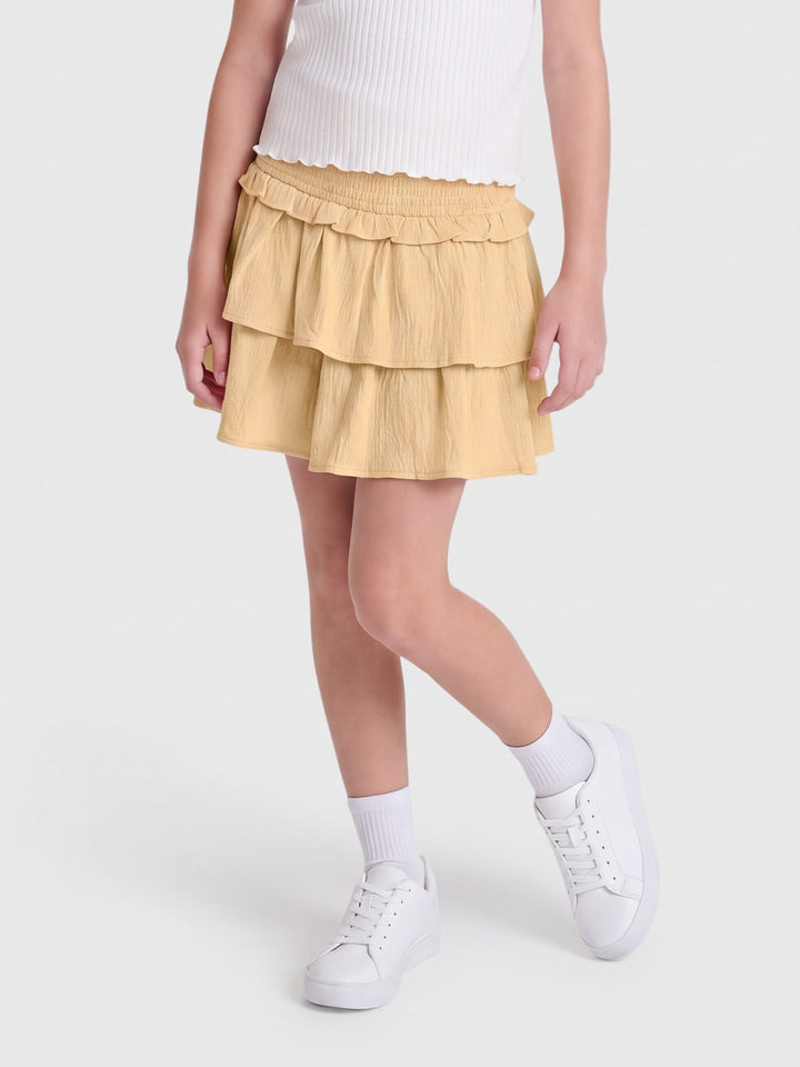 kids only 15306243 Gida rok kort meisjes geel